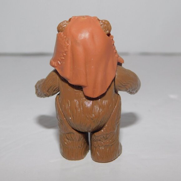VTG 1984 Kenner Star Wars ROTJ Ewok Wicket W. Warrick 2" Figure w Hood - Picture 4 of 8